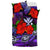 Kanaka Maoli (Hawaiian) Bedding Set - Polynesian Turtle And Hibiscus Purple - Polynesian Pride