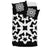 Hawaiian Bedding Set Royal Pattern - Black And White - A1 Style - Polynesian Pride