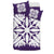 Hawaiian Bedding Set Royal Pattern - Purple - A3 Style - Polynesian Pride