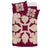 Hawaiian Bedding Set Royal Pattern - Pink - C1 Style - Polynesian Pride