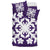 Hawaiian Bedding Set Royal Pattern - Purple - C2 Style - Polynesian Pride