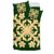 Hawaiian Bedding Set Royal Pattern - Green - C2 Style - Polynesian Pride