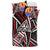 Tahiti Bedding Set - Tribal Flowers Special Pattern Red Color - Polynesian Pride