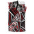 New Caledonia Bedding Set - Tribal Flower Special Pattern Red Color - Polynesian Pride