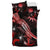 New Caledonia Polynesian Bedding Set - Turtle With Blooming Hibiscus Red - Polynesian Pride