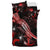 Papua New Guinea Polynesian Bedding Set - Turtle With Blooming Hibiscus Red - Polynesian Pride