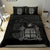 Fiji Duvet Cover Set - Fiji Flag & Coat Of Arms Blacks - Polynesian Pride