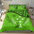 Kosrae Duvet Cover Set - Kosrae Flag Green - Polynesian Pride