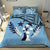 Kosrae Duvet Cover Set - Kosrae Flag Blue - Polynesian Pride