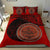 Polynesian Duvet Cover Set - Palau Bedding Set Red - Polynesian Pride