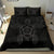 Hawaiian Turtle Hibiscus Polynesian Bedding Set Grey - Polynesian Pride