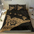 Hawaiian Shaka Aloha Map Polynesian Bedding Set - Gold - Polynesian Pride