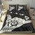 Hawaiian Shaka Aloha Map Polynesian Bedding Set White - Polynesian Pride