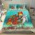 Polynesian Duvet Cover Set - Kiribati Bedding Set Ocean Turtle Hibiscus - Polynesian Pride