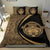 Hawaiian Madame Pele Kanaka Plumeria Polynesian Bedding Set Circle Style Gold - Polynesian Pride