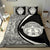 Hawaiian Madame Pele Plumeria Polynesian Bedding Set Circle Style White - Polynesian Pride