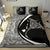 Hawaiian Map Manta Ray Polynesian Bedding Set - White - Circle Style - Polynesian Pride