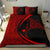 Hawaiian Map Manta Ray Polynesian Bedding Set - Red - Circle Style - Polynesian Pride