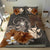 Kanaka Maoli (Hawaii) Bedding Set - Hibiscus Turtle Tribal Brown - Polynesian Pride