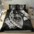 Hawaiian Fish Hook Hibiscus Banzai Surfing Polynesian Bedding Set - Polynesian Pride