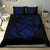 Hawaiian Map Turtle Ohana Hibicus Polynesian Bedding Set - Blue - Polynesian Pride