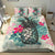 Hawaiian Pineapple Hibiscus Polynesian Bedding Set - Polynesian Pride