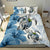 Hawaii Bedding Set - Polynesia Turtle Hibiscus Blue - Polynesian Pride