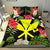 Hawaiian Map Heart Kanaka Hibiscus Polynesian Bedding Set - Polynesian Pride