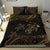 Polynesian Bedding Set - Hawaii Duvet Cover Set Gold Sea Turtle - Polynesian Pride