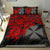 Wallis and Futuna Polynesian Duvet Cover Set - Red Turtle - Polynesian Pride