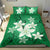 Hawaiian Plumeria Polynesian Bedding Set - Green - Polynesian Pride