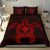 Hawaiian Turtle Kanaka Polynesian Bedding Set - Red - Polynesian Pride