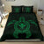 Hawaiian Turtle Kanaka Polynesian Bedding Set - Green - Polynesian Pride