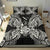 Polynesian Bedding Set - New Caledonia Duvet Cover Set Map Black - Polynesian Pride