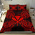 Polynesian Bedding Set - Hawaii Duvet Cover Set Map Red - Polynesian Pride