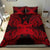 Polynesian Bedding Set - Fiji Duvet Cover Set Map Red - Polynesian Pride