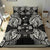 Polynesian Bedding Set - Fiji Duvet Cover Set Map Black - Polynesian Pride