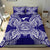 Polynesian Bedding Set - American Samoa Duvet Cover Set Map Blue - Polynesian Pride