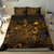 Polynesian Bedding Set - Tokelau Duvet Cover Set Gold Color - Polynesian Pride