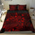 Polynesian Bedding Set - New Caledonia Duvet Cover Set Red Color - Polynesian Pride