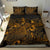 Polynesian Bedding Set - New Caledonia Duvet Cover Set Gold Color - Polynesian Pride