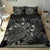 Polynesian Bedding Set - Fiji Duvet Cover Set Black Color - Polynesian Pride