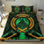 Maori New Zealand Bedding Set Manaia Green Duvet Cover And Pillow Case - Polynesian Pride