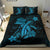 Hawaii Turtle Flower Polynesian Bedding Set - Turquoise - Polynesian Pride