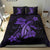 Hawaii Turtle Flower Polynesian Bedding Set - Purple - Polynesian Pride