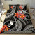 Micronesian Bedding Set - Yap Duvet Cover Cover - Gold Plumeria - Polynesian Pride