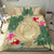 Hawaii Kanaka Maoli Palm Trees Turtle And Sharks Bedding Set - Polynesian Pride