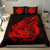 Polynesian Bedding Set - Wallis And Futuna Duvet Cover Set Father And Son Red - Polynesian Pride