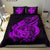 Polynesian Bedding Set - Wallis And Futuna Duvet Cover Set Father And Son Purple - Polynesian Pride