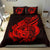 Polynesian Bedding Set - Vanuatu Duvet Cover Set Father And Son Red - Polynesian Pride